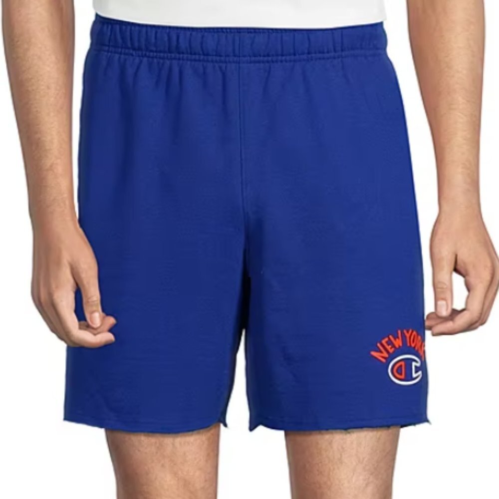 Champion Mens Workout Shorts Size L Valliant Blue